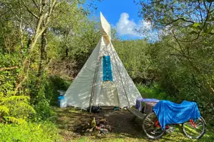 Cornish Tipi Holidays, St Kew, Port Isaac, Cornwall (8.2 miles)