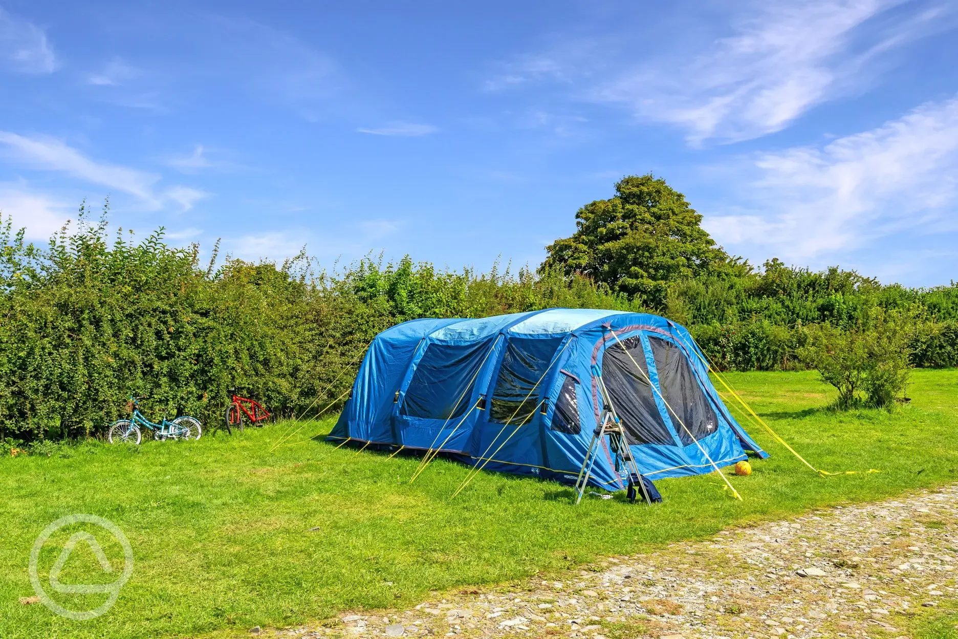 Grass meadow pitches