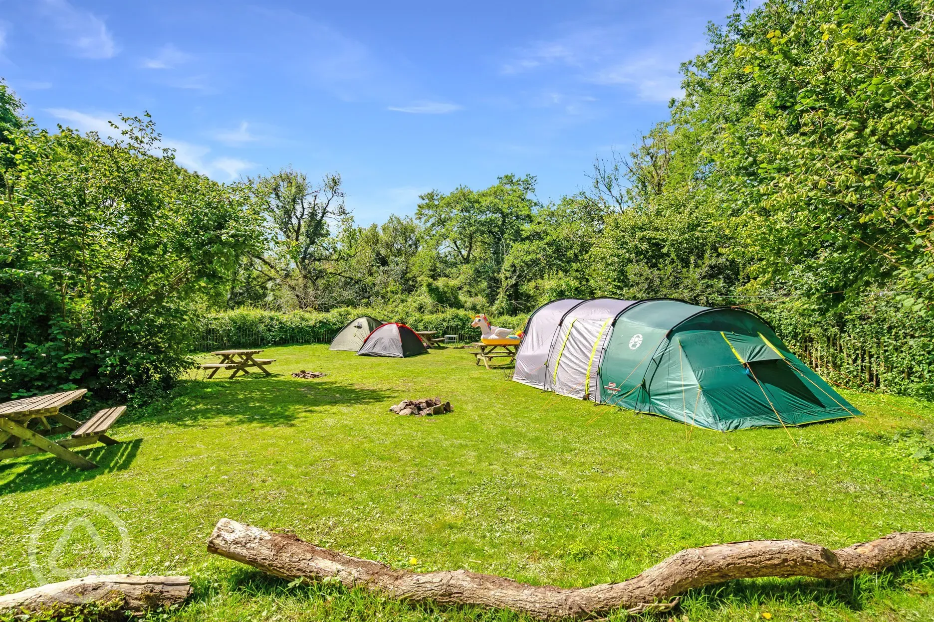 Wild camping pitches