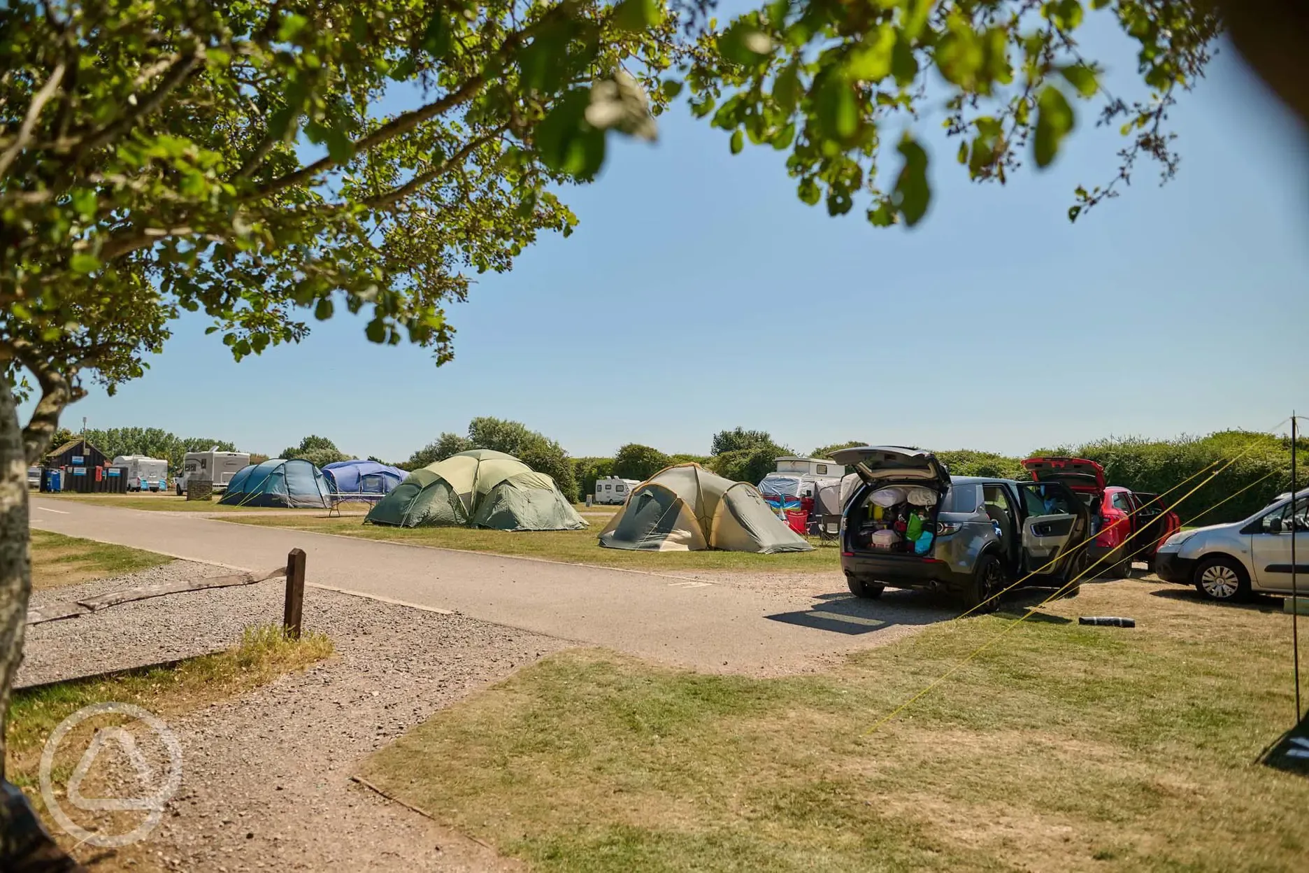 Grass pitches (non electric and electric options)