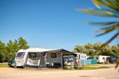 Serviced hardstanding pitches