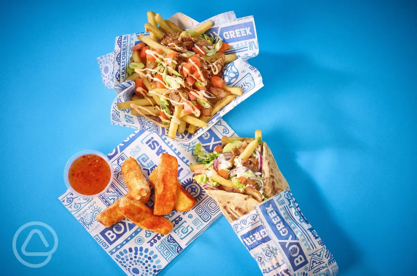 Box Greek - takeaway available at Waterfront Quays, West Sands