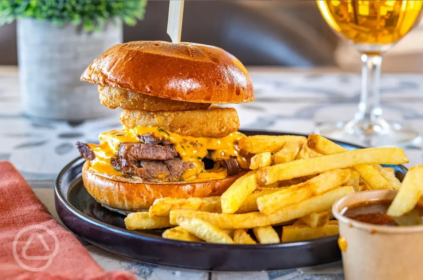 Smokey's BBQ Kitchen - burger menu