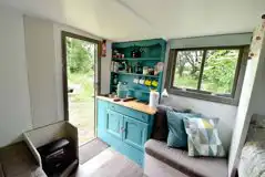 Romany caravan interior