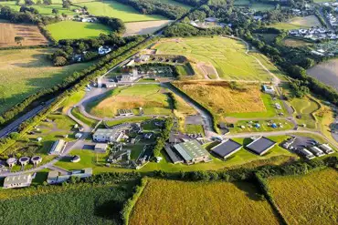 Aerial of site