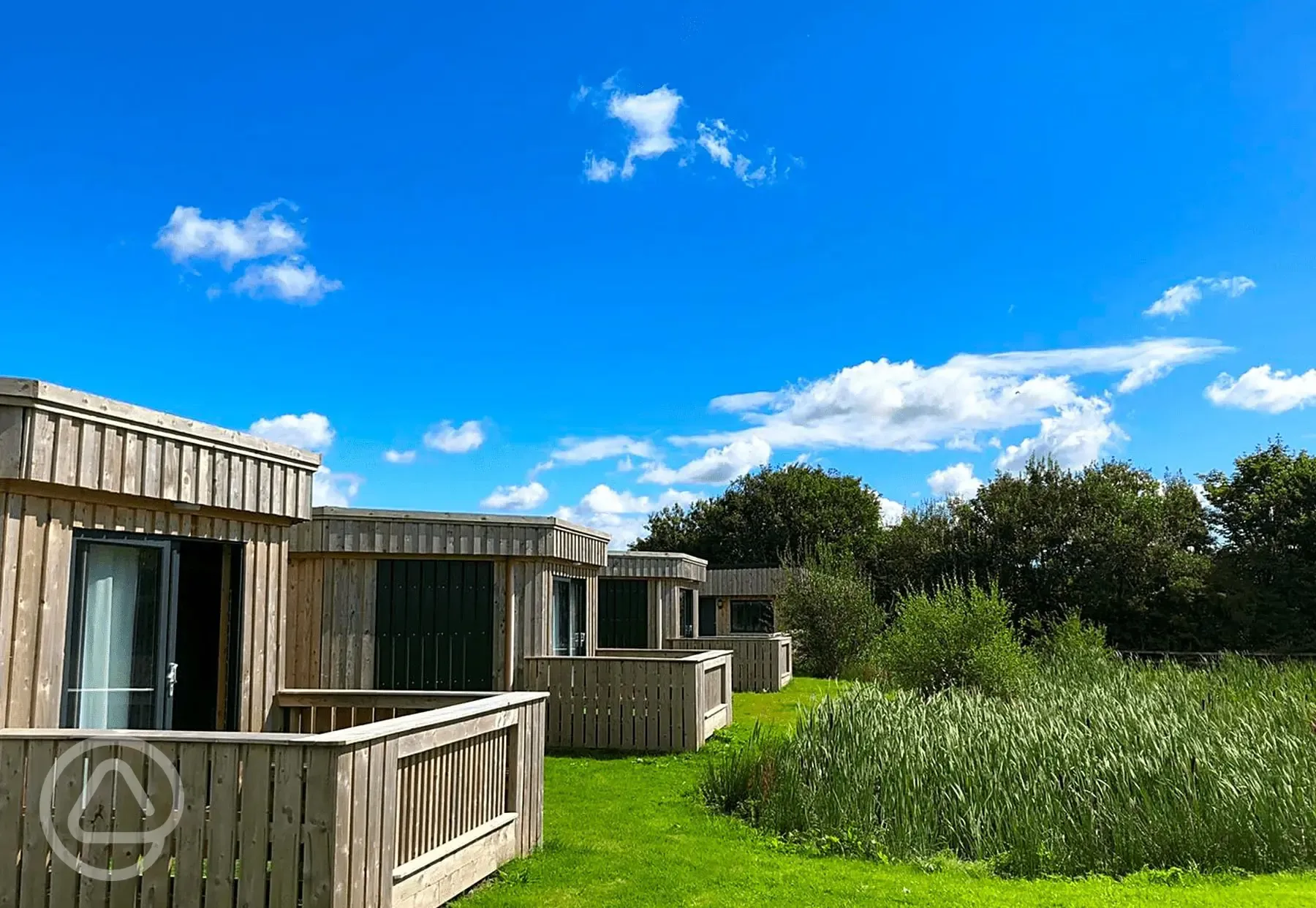 Timber huts