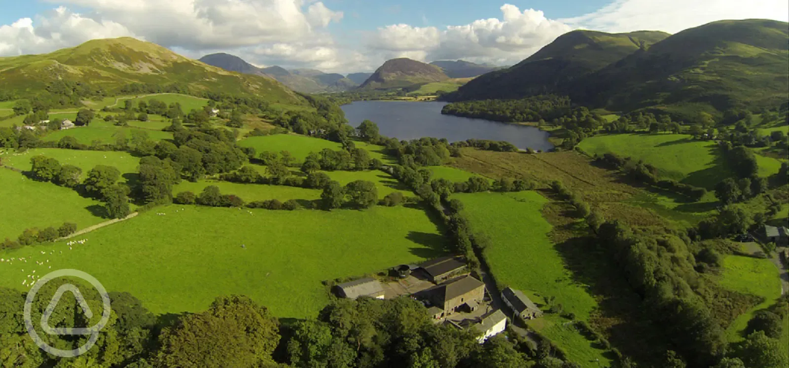 View of Swallow Barn and Loweswater