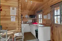 Woodland lodge kitchen