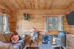 Woodland lodge interior