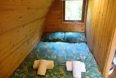 Wee Lodge glamping pod double bed Wee Lodge glamping pod double bed