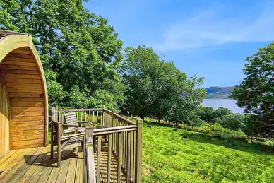 The Wee Lodge on Loch Morar The Wee Lodge on Loch Morar