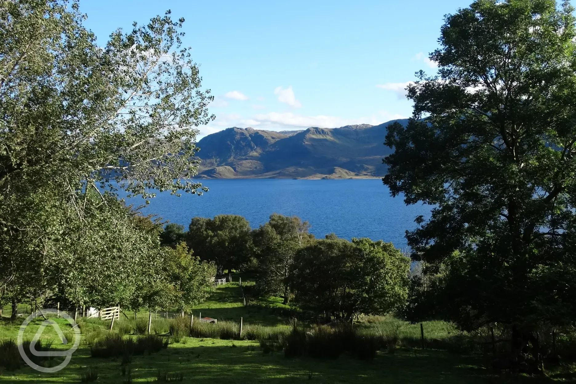 Wee Lodge glamping pod views