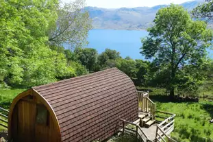 The Wee Lodge on Loch Morar, Morar, Mallaig, Highlands
