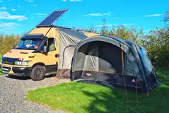 Non electric hardstanding pitches