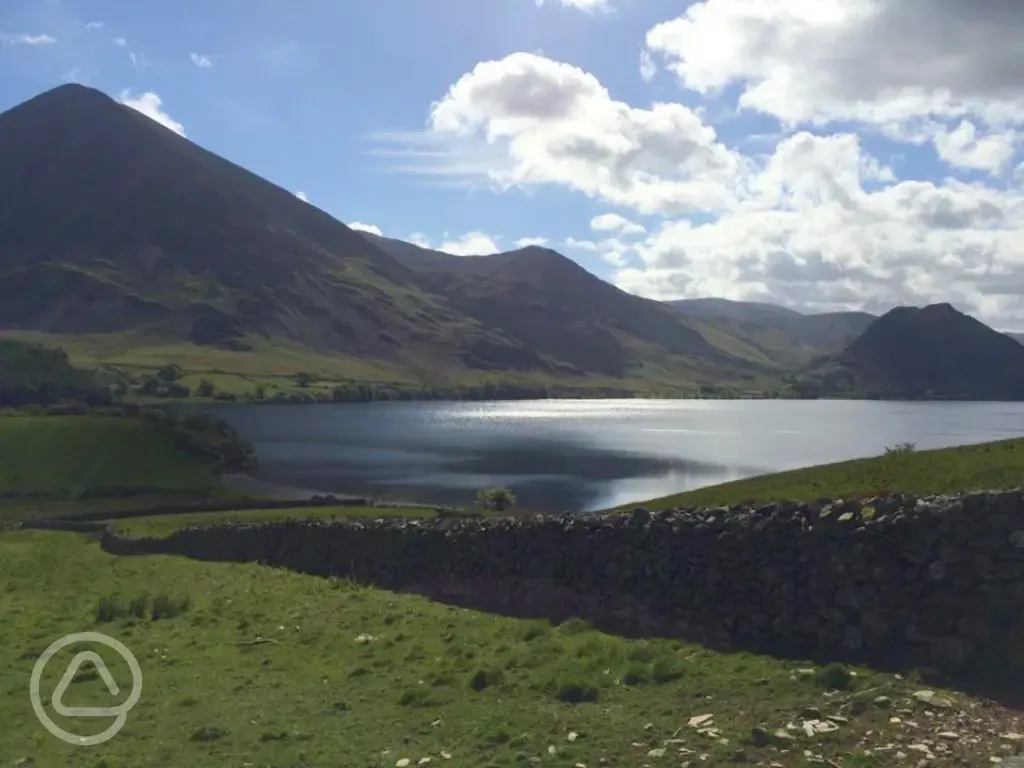 Lake views from Hudscales Farm