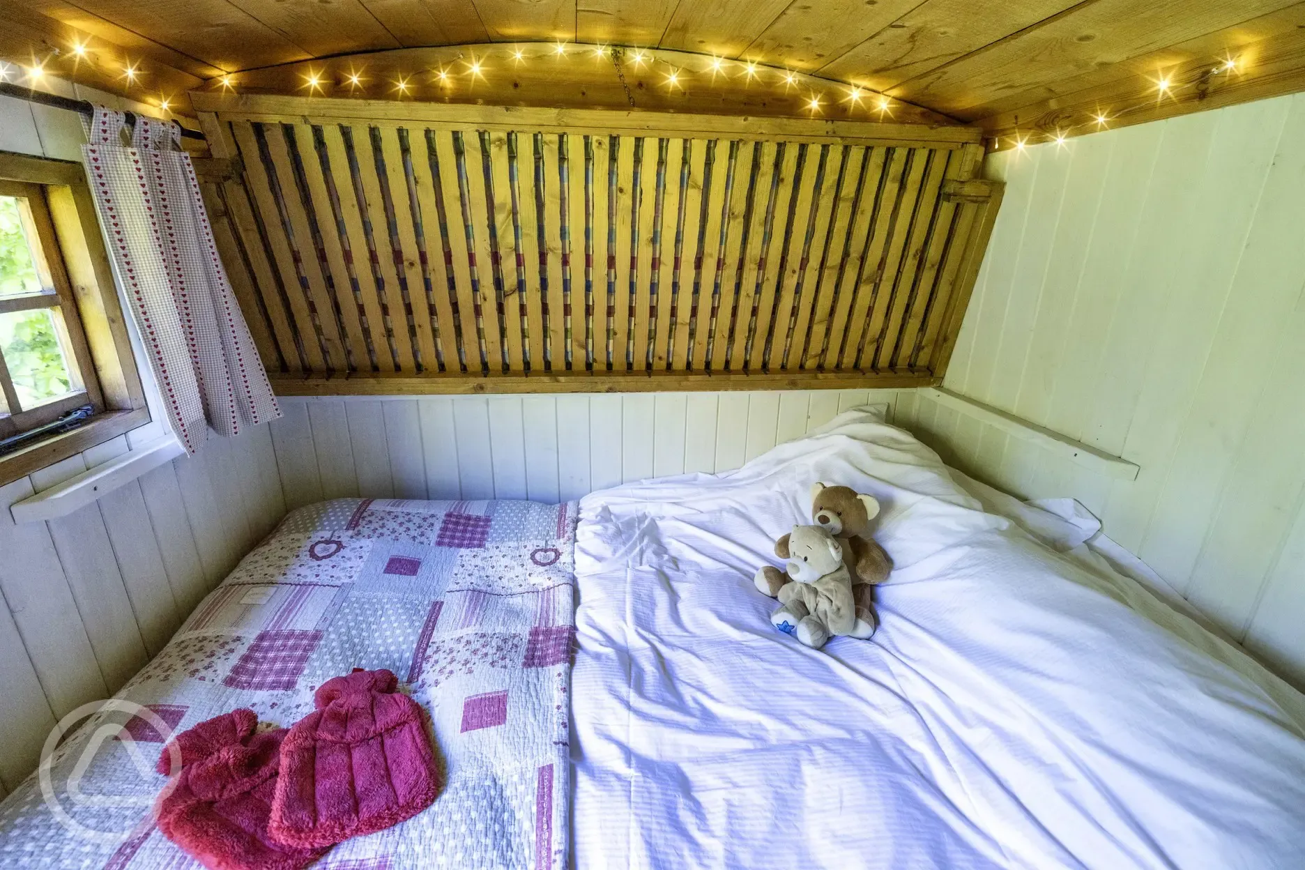 Shepherd's hut bed