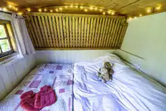 Shepherd's hut bed