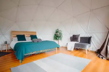 Cosy dome interior