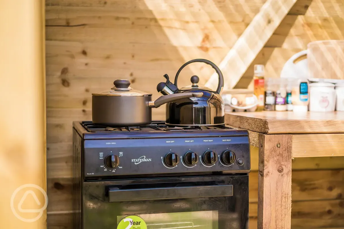 Original dome kitchen