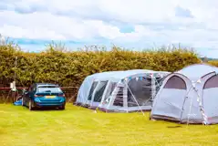 Large grass pitch with a 16 amp electric hook up