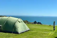 Partial sea view pitches Partial sea view pitches