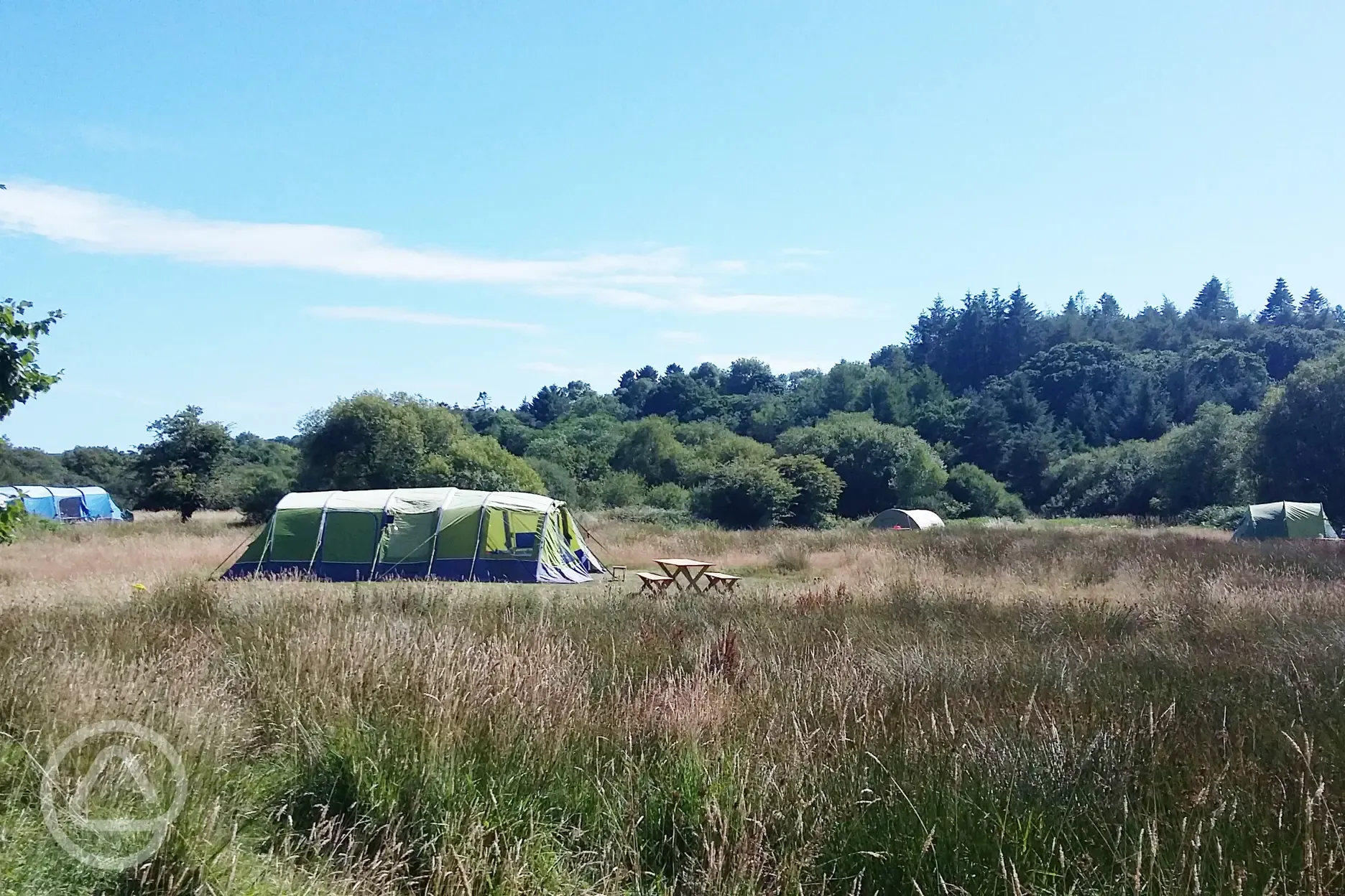 Nature reserve non electric grass pitches