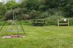 Nature reserve non electric grass pitches private fire pits and picnic tables