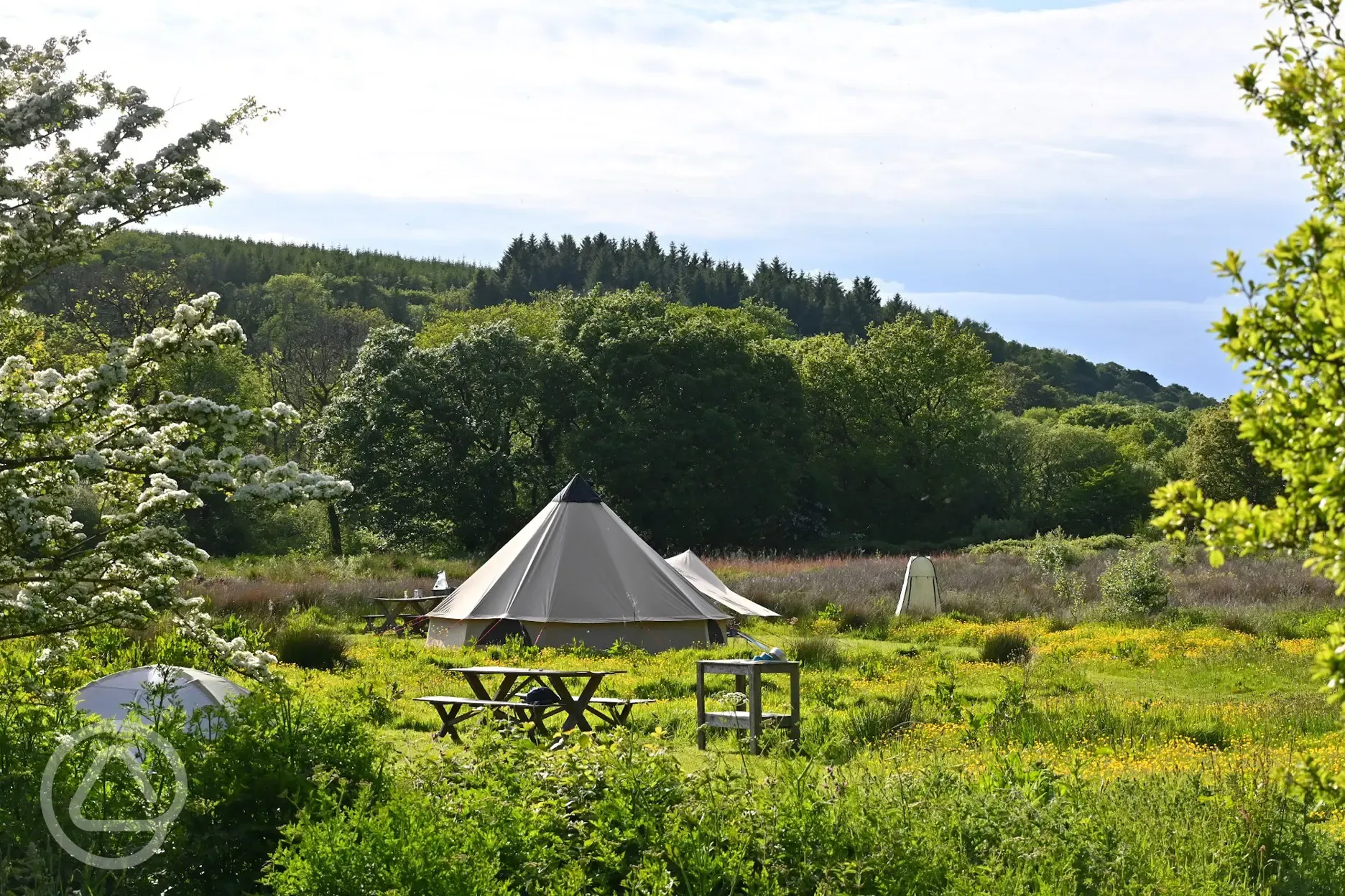 Nature reserve non electric grass pitches