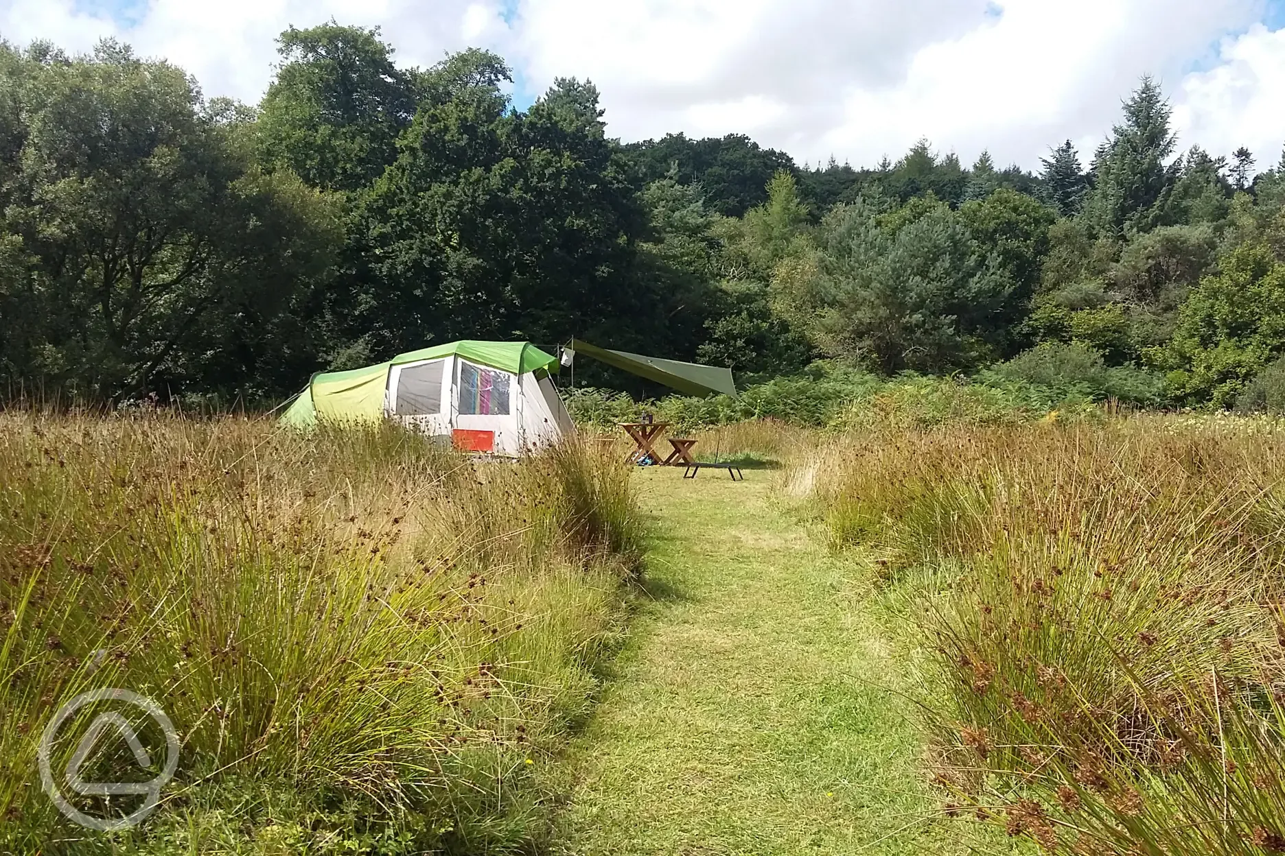 Nature reserve non electric grass pitches