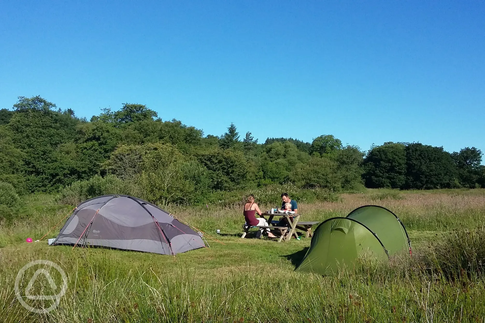 Nature reserve non electric grass pitches