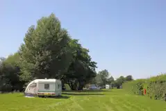 Non electric grass pitches at Rushbanks Farm Caravan and Camping Site
