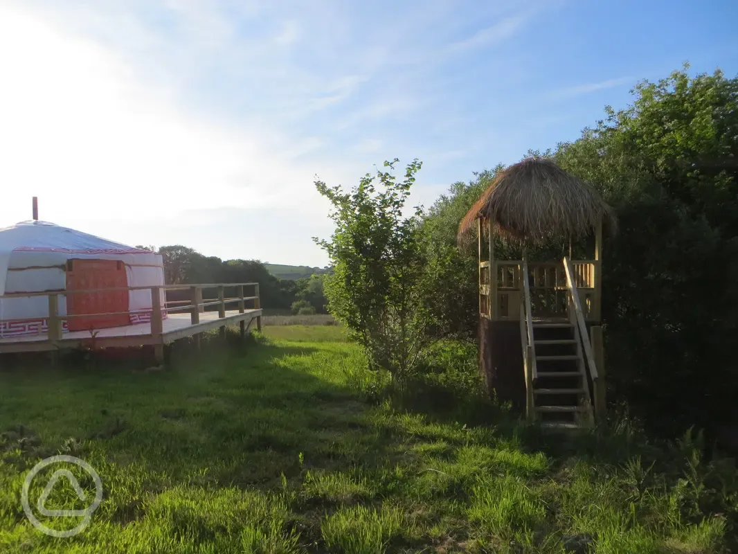 Owl yurt