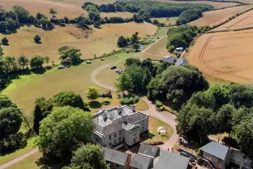 Campsite aerial