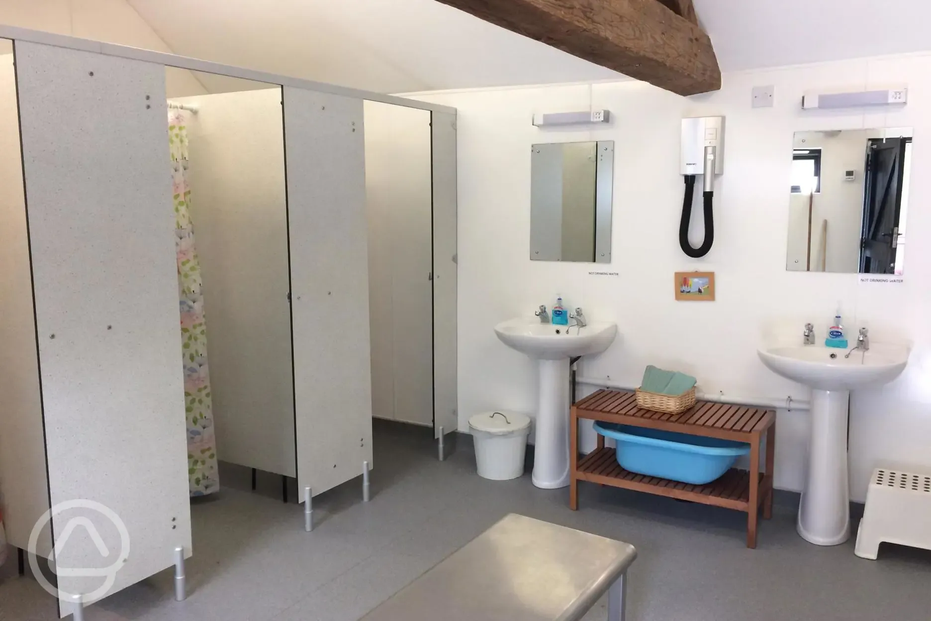 Shared shower facilities