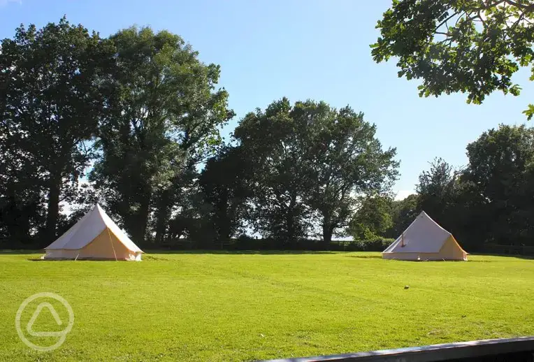 Keepers Meadow bell tents