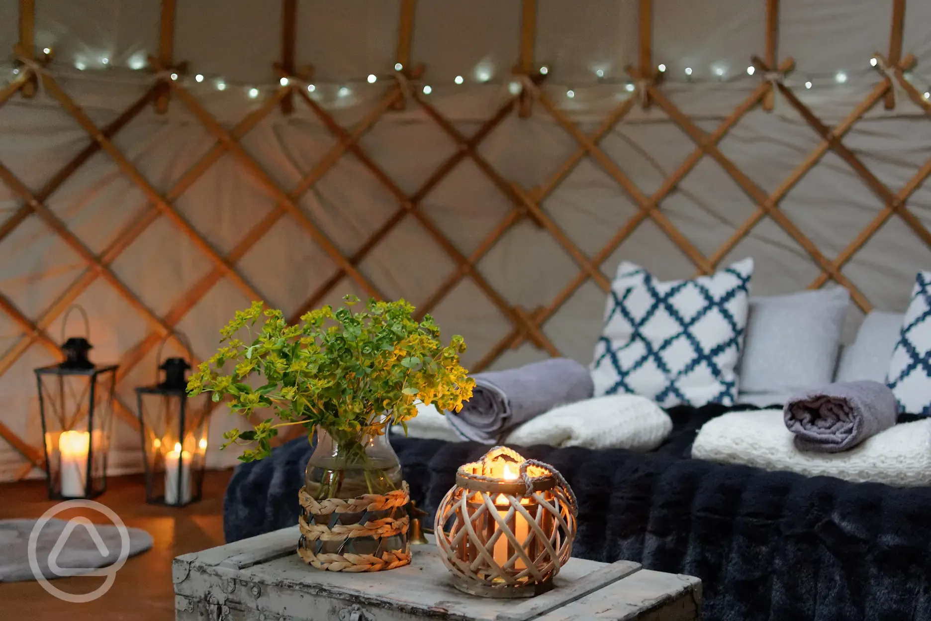 Enjoy a cosy stay in our yurt 