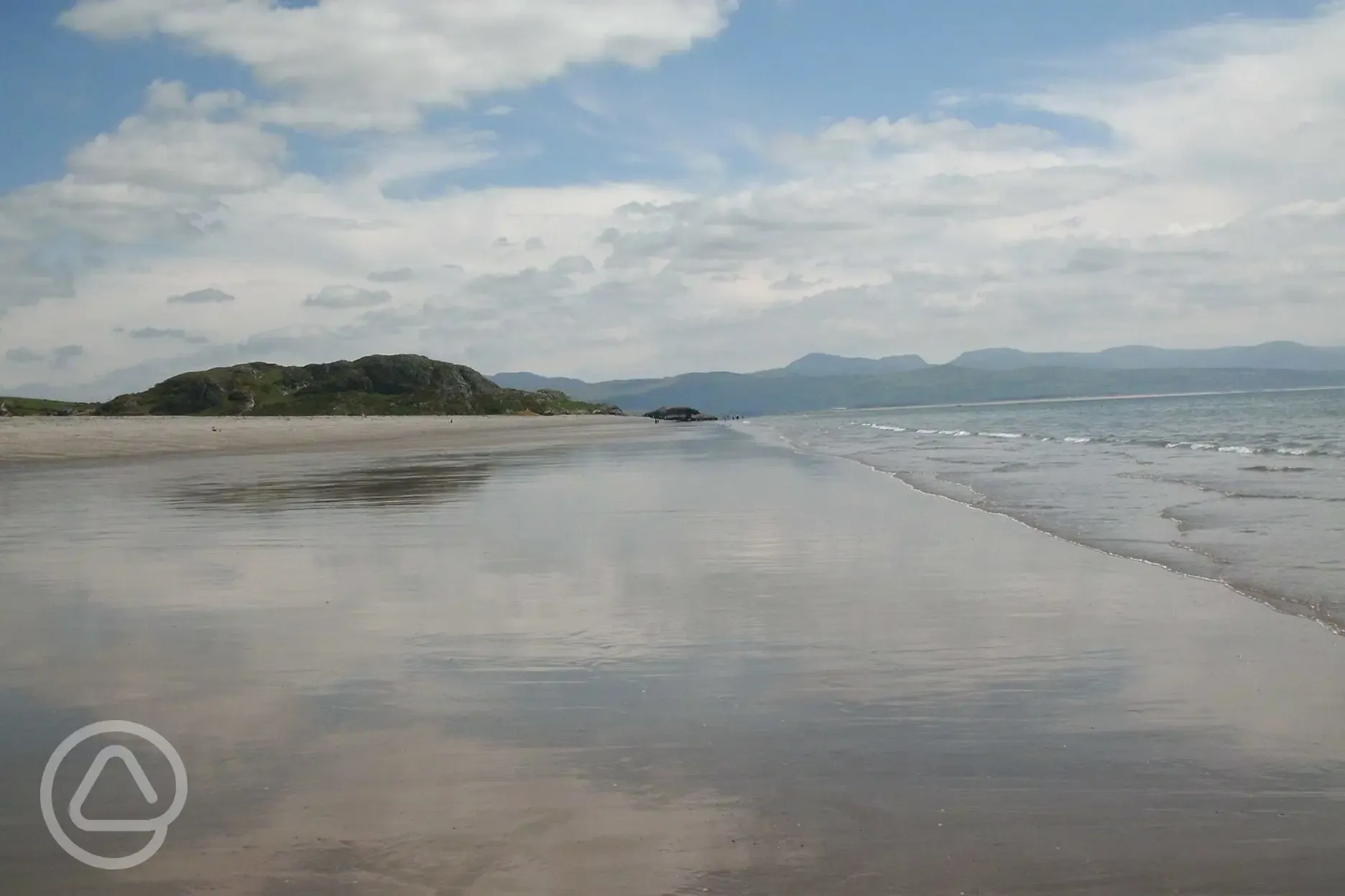 The bay and Black Rock Sands