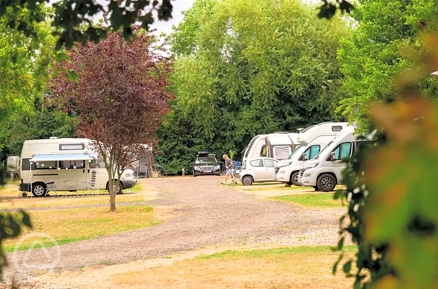 Electric hardstanding pitches