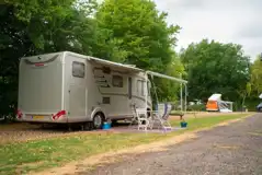 Electric hardstanding RV pitches (3.5m x 13m) with 10 amp electric hook ups