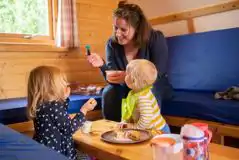 Wee Brave Wigwam interior