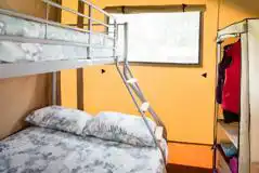 Safari tent bunk bed