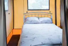 Safari tent double bed