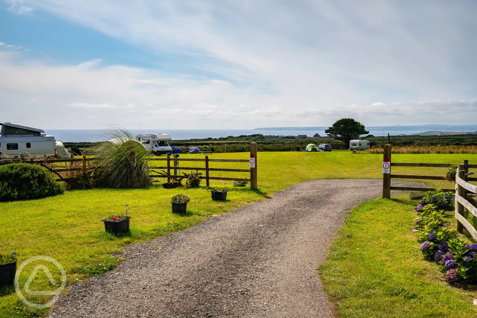 Site entrance