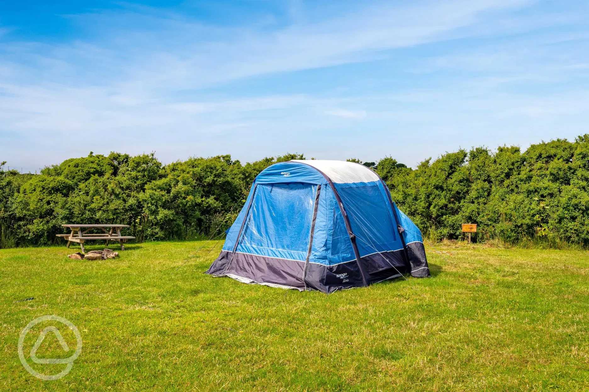 Non electric grass pitch