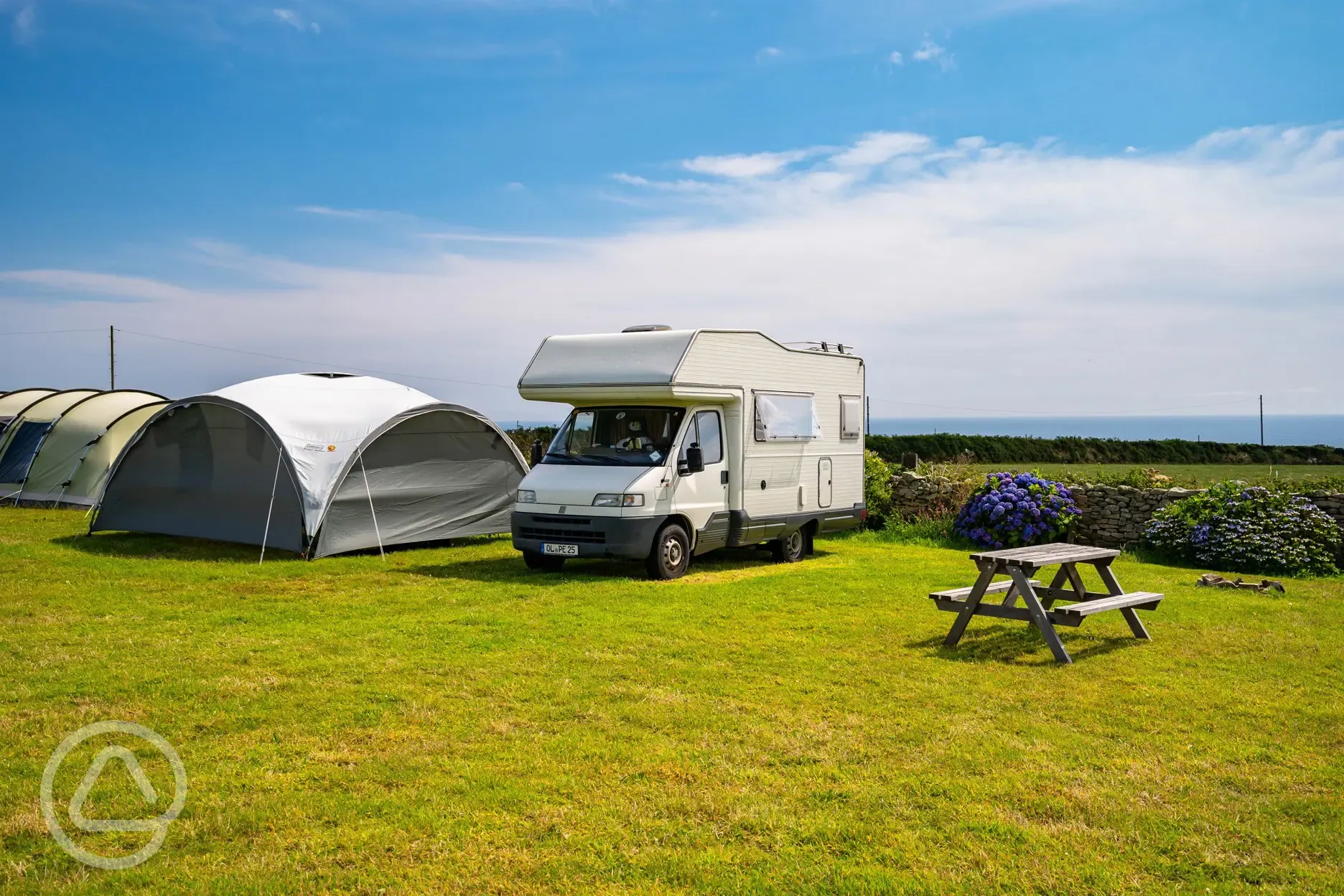 Non electric grass pitch