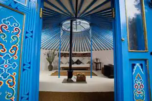 Barefoot Yurts, Brede, Rye, East Sussex (14.7 miles)