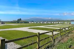 Electric hardstanding pitches with 10 amp hook up (7m x 3.5m) 