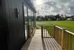 Glamping S-pods with private decked area 