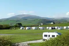 Electric hardstanding pitches with 10 amp hook up (7m x 3.5m) 