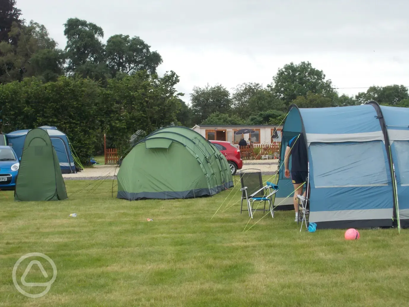 Tent camping at Deers Leap Camping